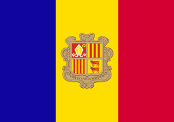 vlag Andorra