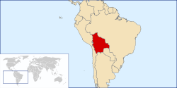 locatie Bolivia