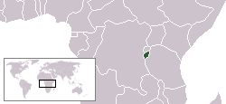 locatie Burundi