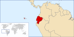 locatie Ecuador