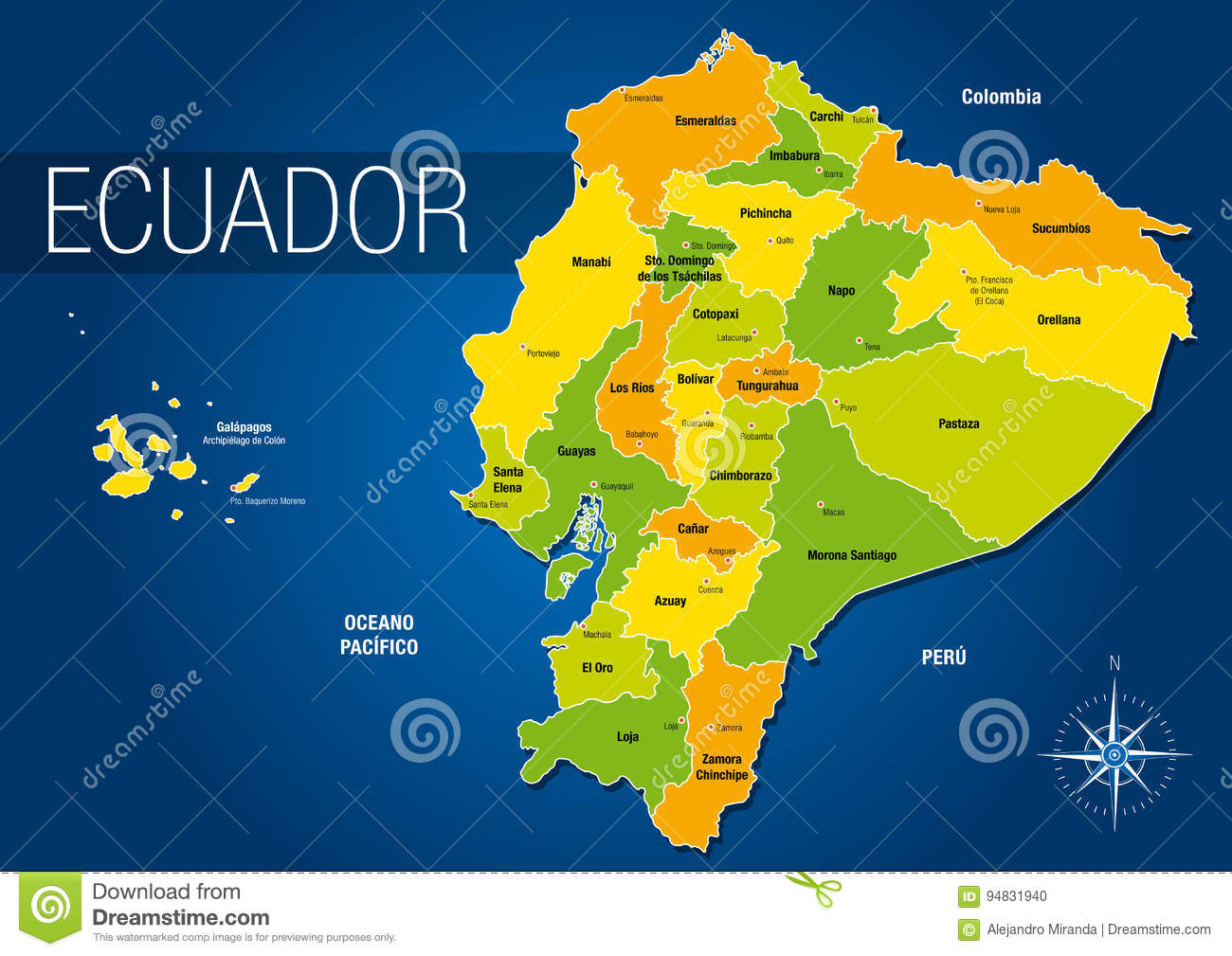 provincies Ecuador