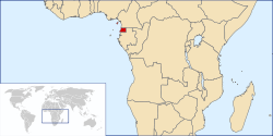 locatie Equatoriaal-Guinea