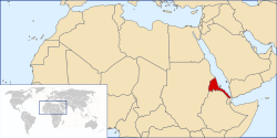 locatie Eritrea