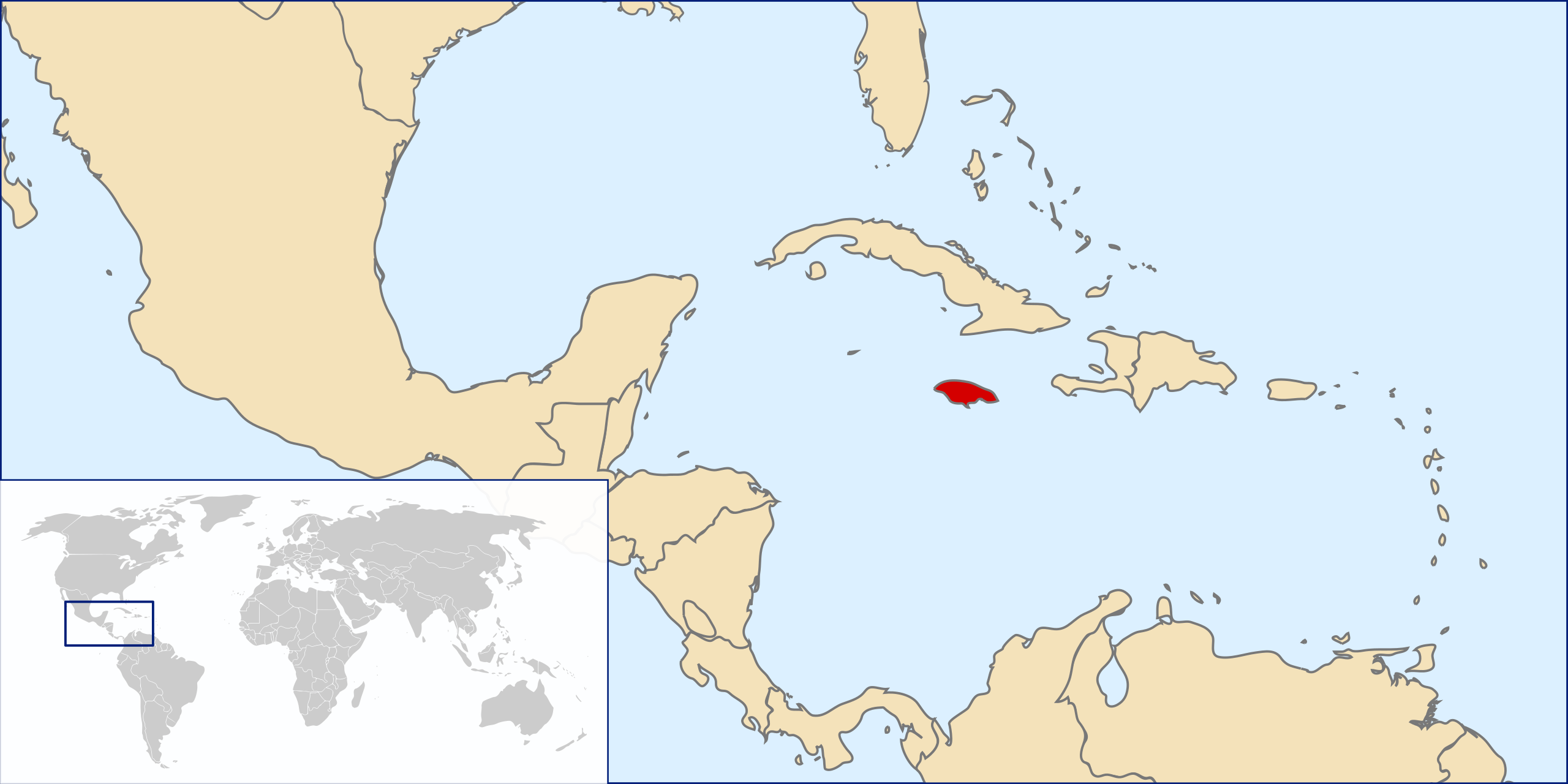 locatie Jamaica