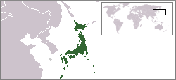 locatie Japan