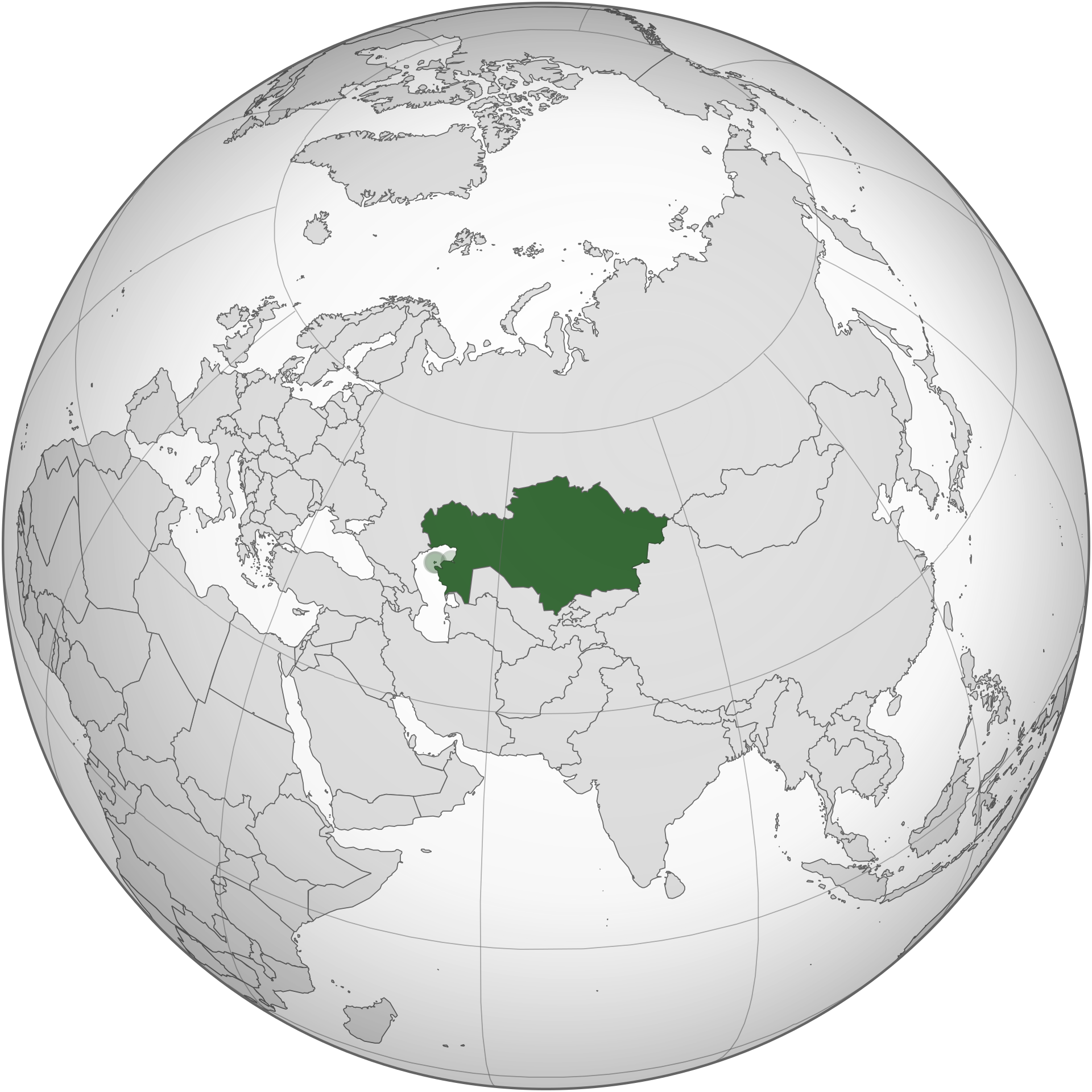 locatie Kazachstan