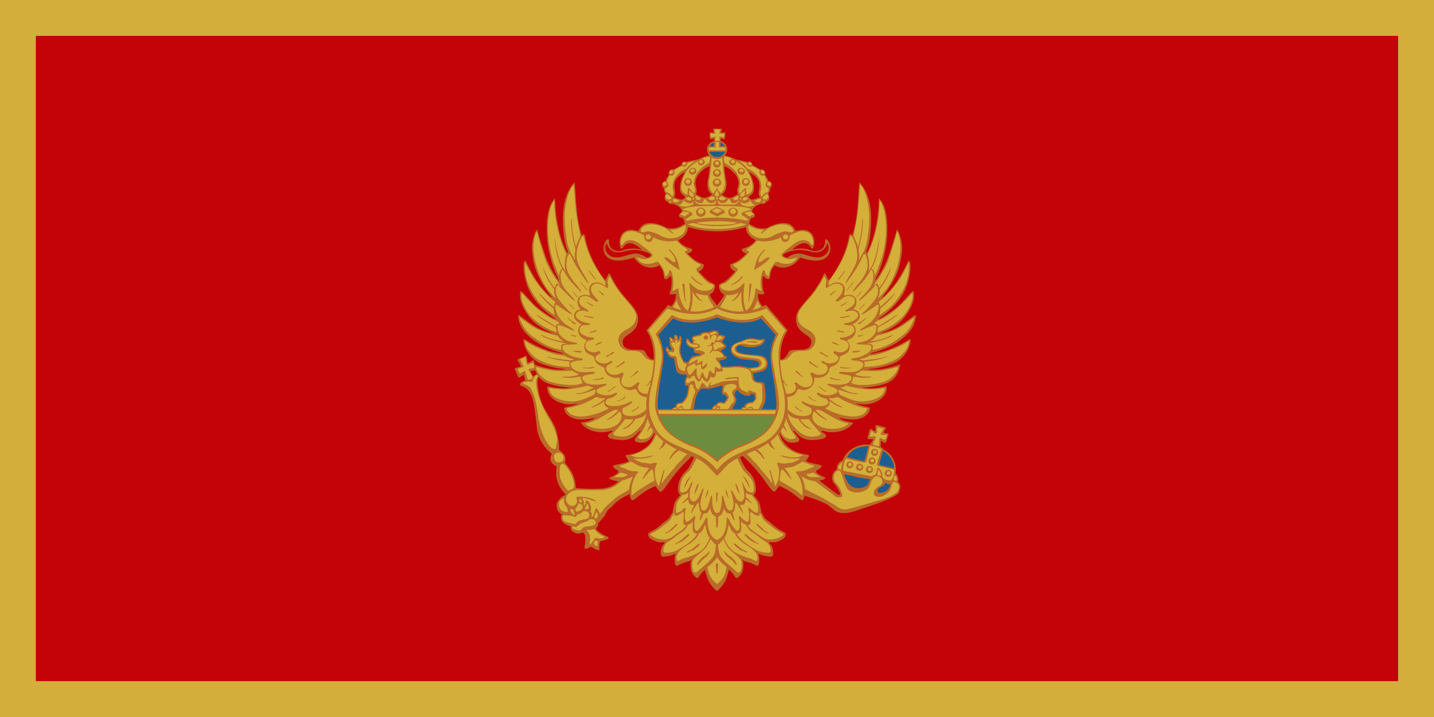 vlag Montenegro