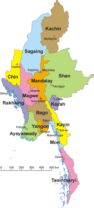 Staten Myanmar