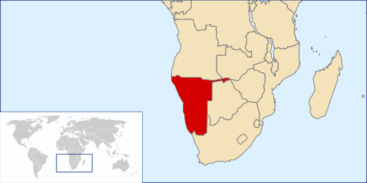 locatie Namibi&euml;