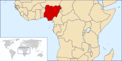 locatie Nigeria
