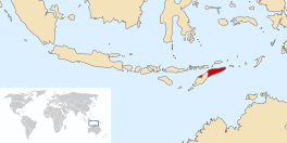locatie Oost-Timor