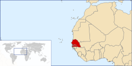 locatie Senegal