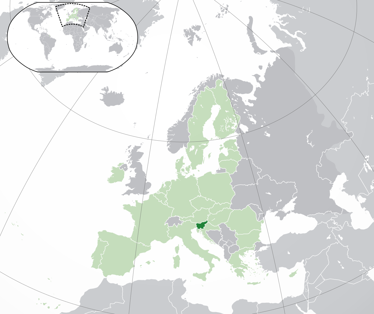 locatie Slovenië