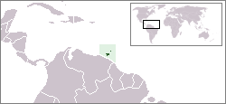 locatie Trinidad en Tobago