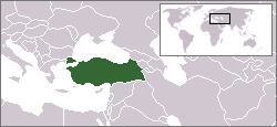 locatie Turkije