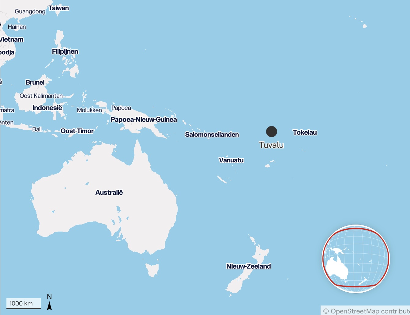 locatie Tuvalu