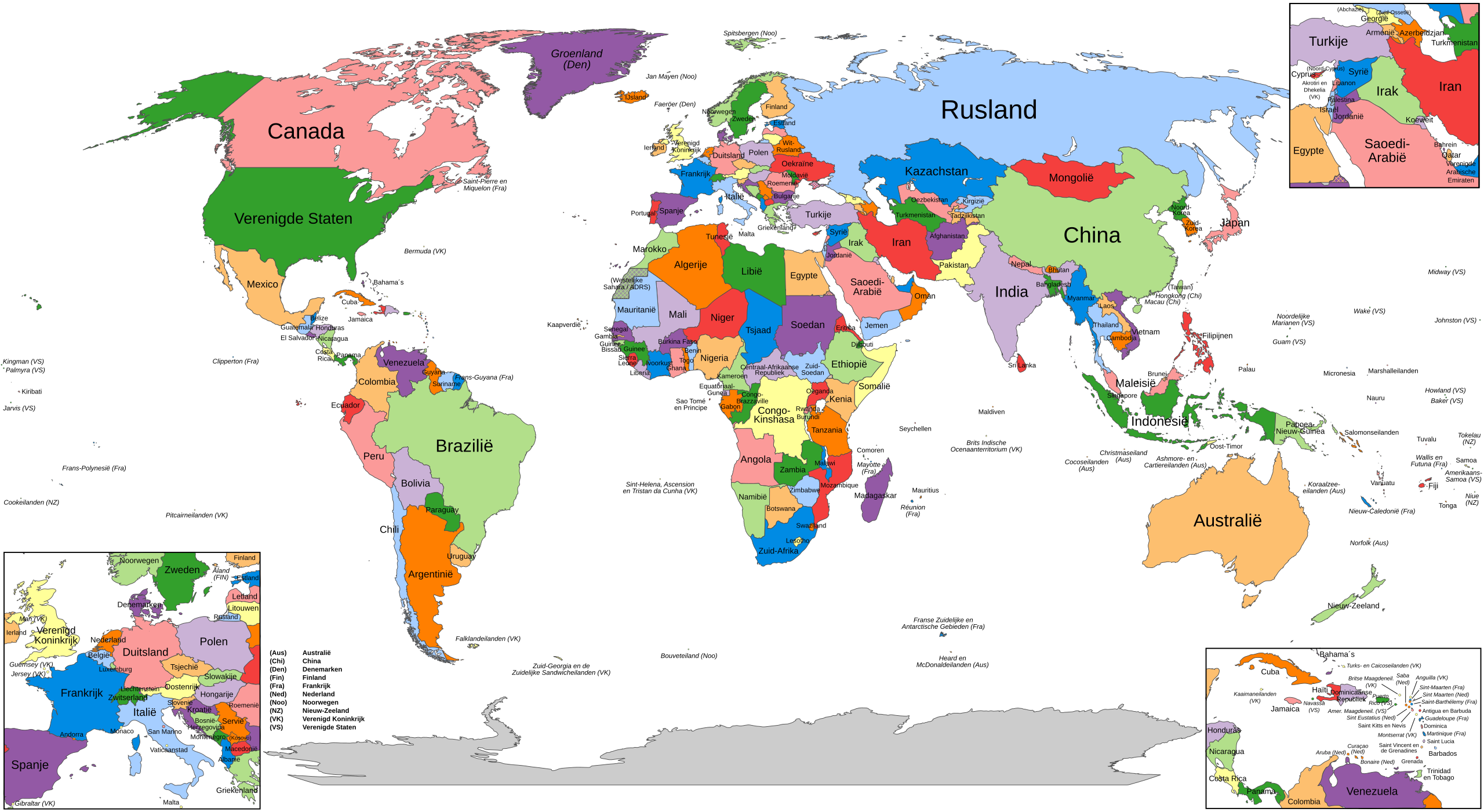 Wereld staatkundig