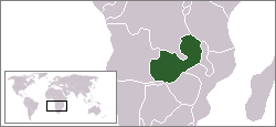 locatie Zambia